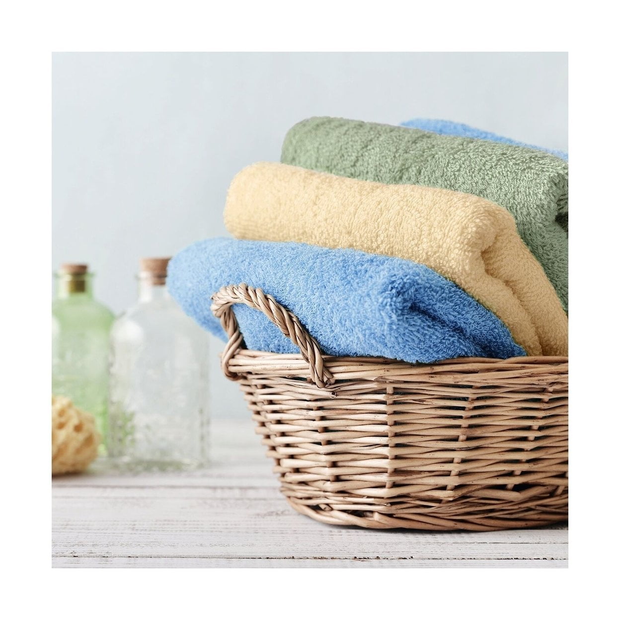 Super Absorbent 100% Cotton 54 x 27 Hotel Beach Bath Towels tan, 1