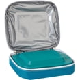 thumbnail image 4 of Servappetit Small Rectangular Baking Dish with Insulated Bag and Plastic Lid - Glass - Teal, 4 of 5