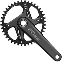 Shimano CUES FC-U6030-1 Crankset - 175mm, 9/10/11-Speed, 40t, Asymmetric 110 BCD, Black