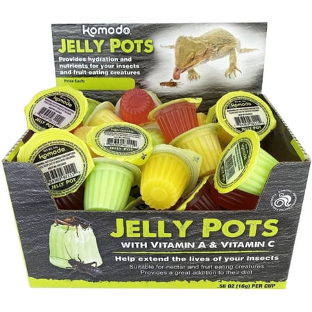 Komodo Jelly Pots Food for Insects Fruit Flavor