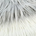 thumbnail image 7 of Home Soft Things Mongolian Tie Dyed Faux Fur 2 Piece Throw Pillow Covers Set - Grey - 20" x 20", 7 of 7