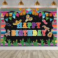 thumbnail image 1 of Fiesta Fun Party Pack - Colorful Mexican Celebration Backdrop for Cinco De Mayo & Birthdays! Vibrant Decorations & Photo Props for a Festive Atmosphere!, 1 of 5
