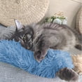 thumbnail image 2 of BESTSKY 2026 New 3Pcs Interactive Cat Toy,Plush Comfort Cat Stuff,Soft Texture Cat'S Paws Interactive Cat Toys for Indoor Cats,Blue,30.5Cm, 2 of 6