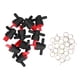 thumbnail image 3 of Válvula de cierre de combustible, 10 piezas, negro, rojo, 90 grados, piezas de cortacésped, accesorios para cortacésped, fabricados por expertos, 3 of 13