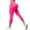 #01Hot Pink, variant on Women's Seamless High Waist Yoga Pants Butt Lifting Compression Capri Leggings Textured Quick Dry Workout Cropped Tights for Gym Running Beige M
