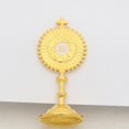 thumbnail image 7 of Jiibva 2Pcs Golden Religious Mini Decorative Figurine, Home Church Tabletop Sculpture, 1 Set, 7 of 7