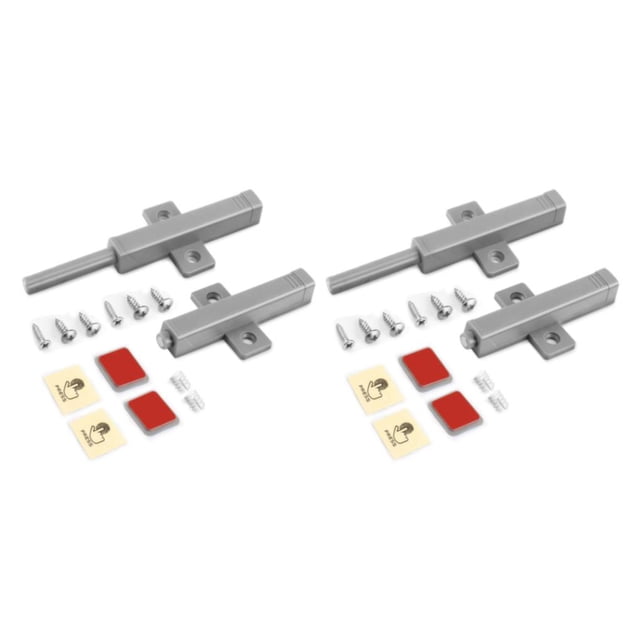 relayinert 2 Pcs Durabilité Longue Durée en ABS pour Loquet d'Armoire Résistant à l'Usure Style Net 2ensemble