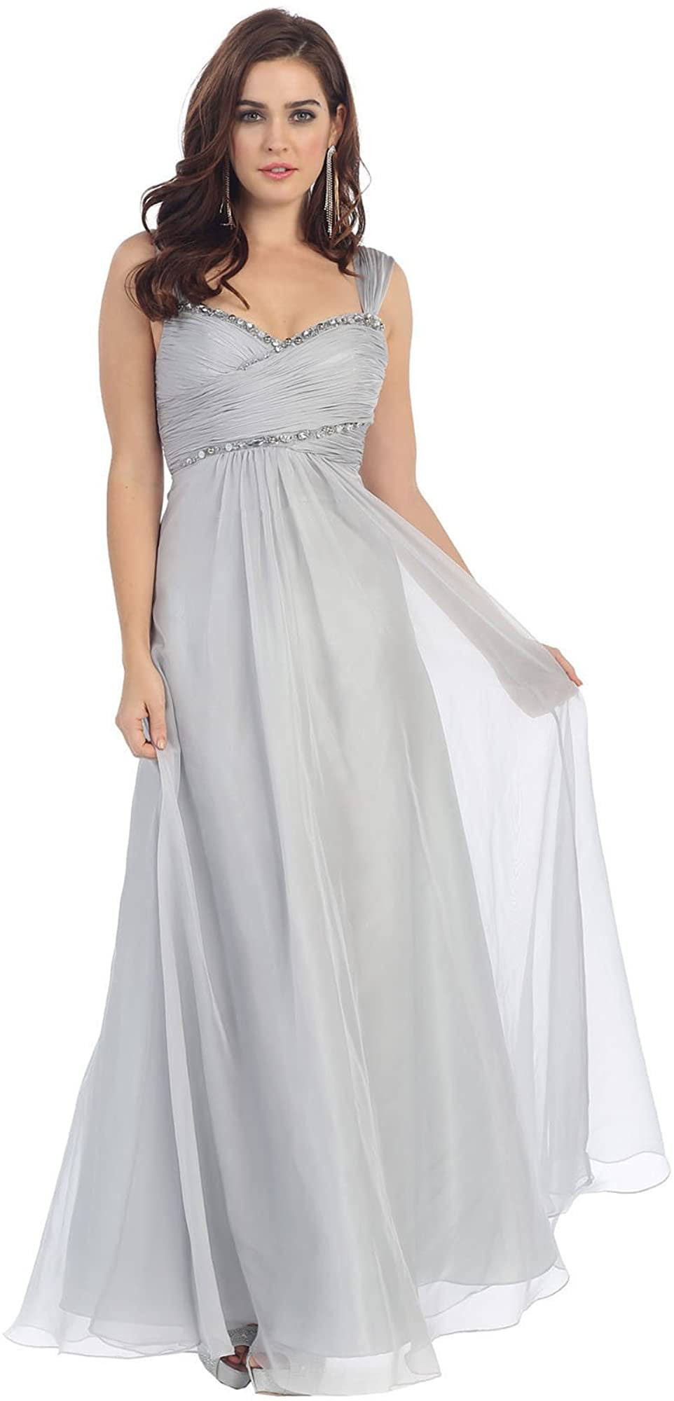 May Queen MQ1093 Simple Bridesmaids Evening Gown | Walmart Canada