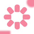 thumbnail image 2 of Uñas postizas Press On MMNHJHUT Rosa Flor de Cerezo 24 piezas, 2 of 9