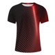 thumbnail image 3 of Camiseta de Manga Corta de Cuello Redondo de Impresión de los Hombres Moda Casual, Ajuste Suelto para la Capa de Invierno con Chaquetas Y Pantalones Cortos, 3 of 5
