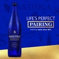 thumbnail image 3 of Saratoga Sparkling Spring Water, 28 fl oz, Single Glass Bottle, 3 of 7