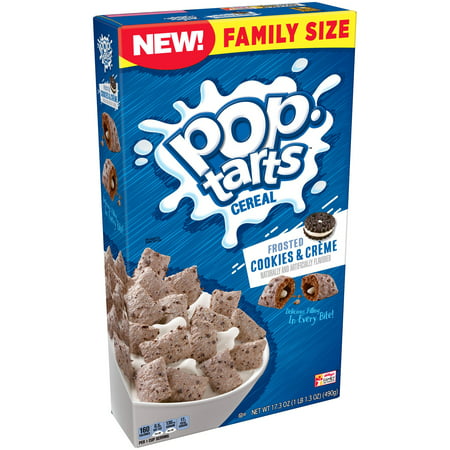 Pop-Tarts Cookies & Creme Breakfast Cereal 17.3 (Best Way To Cook Pop Tarts)