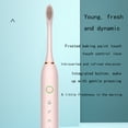 thumbnail image 6 of Vikakiooze Home Appliances USB Charging Electric Toothbrush, Electric Toothbrush With 8 Brush Heads, Smart 6-ModesTimer Electric Toothbrush IPX7 Water-Resistant, 6 of 7