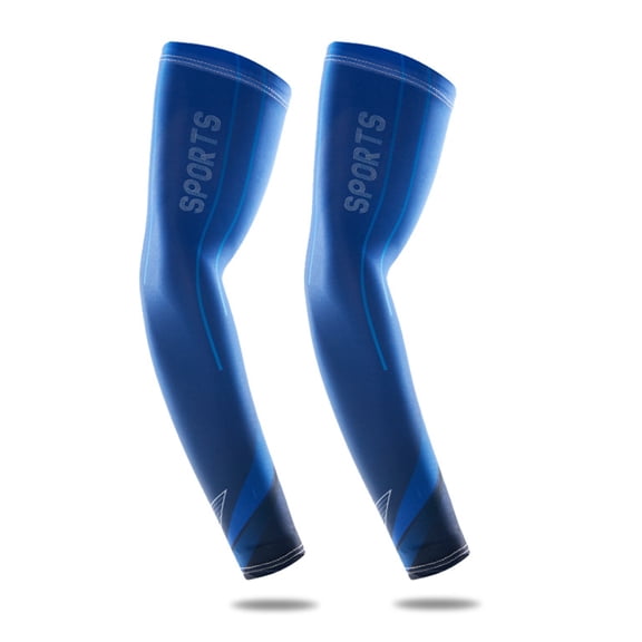 AUXDIQ Compression Arm Sleeves UV Sun Protection Arm Sleeves Sports Cooling Sleeves Men Women Cooling Compression Sleeves