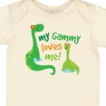 thumbnail image 4 of Inktastic My Gammy Loves Me Grandson Dinosaur Boys Baby Bodysuit, 4 of 5