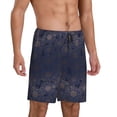 thumbnail image 2 of Kdxio Sunflowers Print Mens Sleep Shorts Bottoms Soft Comfy Pajama Wear Pants with Drawstring Pockets, 2 of 7