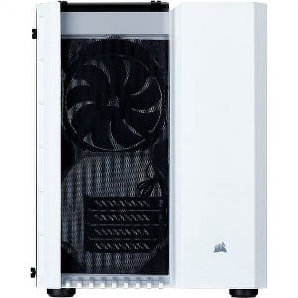 Corsair Crystal 280X Micro-ATX Case, Tempered Glass - White