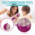 thumbnail image 2 of Llavero Fidget Sensory Toy para niños y adultos, con forma de burbuja, 2 of 5