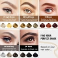 thumbnail image 4 of 4-Fork Tip Eyebrow Pen, Waterproof Brow Color for Natural Hair-Like Brows, Long-Lasting, 2ml, #03 Brown, 4 of 12