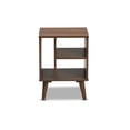 thumbnail image 2 of Bowery Hill Table d'Appoint en Bois Finition Brune, 2 of 7