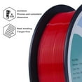 thumbnail image 2 of Ziro 3D PLA PRO Filament, 1.75mm 1kg, Red, 2 of 5