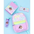 thumbnail image 2 of Set de mochila para niñas Barbie con mochila escolar, estuche para lápices y bolsa de almuerzo, 2 of 7