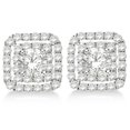 thumbnail image 4 of Petite Pave Diamond Initial Pendant Necklace 14k White Gold, 4 of 5