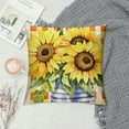 thumbnail image 2 of Wuche  Sunflower Pillow Covers  You are My Sunshine Pillow Case Decorative Square Standard Summer Pillow Covers Yellow Throw Pillow Covers for Couch Sofa Patio Home Decoration, 2 of 5