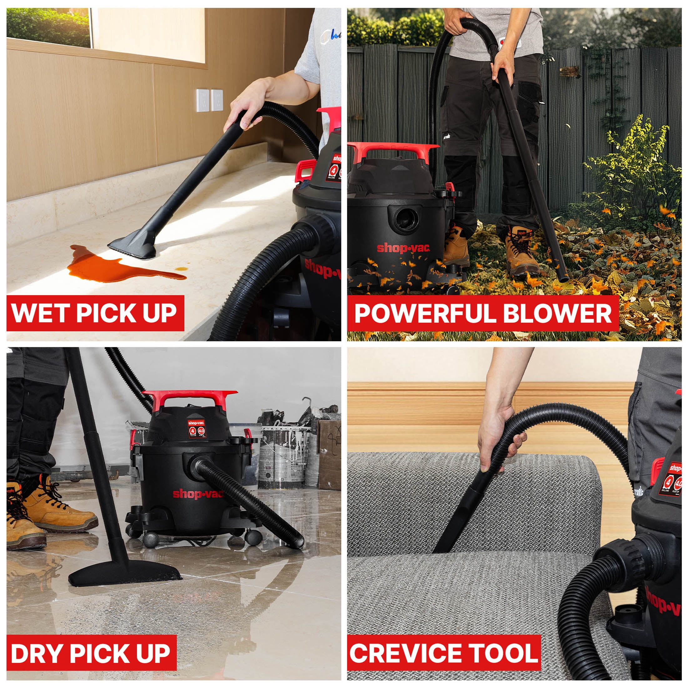 Shop-Vac 4G 4.0PHP Wet Dry Vac