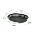 thumbnail image 2 of Excellante 10.75" oblong basket, black, comes in dozen, 2 of 2