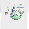 thumbnail image 3 of Frozen - Olaf Presents - Olaf Ariel - Men's Short Sleeve Graphic T-Shirt, 3 of 5