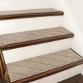 thumbnail image 1 of Alfombra COSY HOMEER Antideslizante para Escalones 71x23 cm Beige, 1 of 9