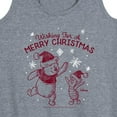 thumbnail image 3 of Disney Winnie The Pooh - Wishing For A Merry Christmas - Women's Racerback Tank Top, 3 of 5