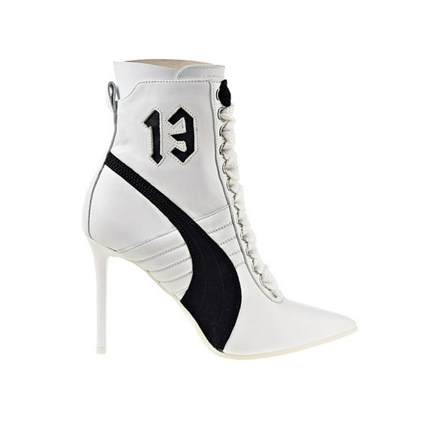 Puma Womens X Fenty By Rihanna Sneaker High Heel Leather White Bl Walmart Com Walmart Com