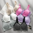 thumbnail image 6 of AmeGoodsInc Maternity Nursing Bra Breast Feeding Wire Free Bra Breastfeeding Push Up Pregnant Underwear, 6 of 8