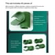 thumbnail image 5 of Conectores de enrejado Injueey 40 piezas para invernadero de jardín Type2 NO2, 5 of 6