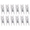 thumbnail image 1 of Mini White Clips for Decoration Hold Memo Photo Note Card 300PCS Small Size, 1 of 5