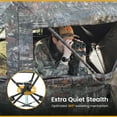 thumbnail image 5 of ARROWHEAD OUTDOOR Portable Folding 360° Swivel Tripod Hunting Stool Chair w/ No Sink Feet and Carry Bag, 5 of 9