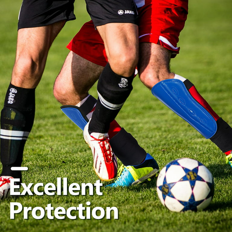 Outdoor Sports Football Shin Guards With Ankle Protector