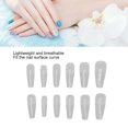 thumbnail image 3 of Short Full Cover  Nails For Kids, 504pcs  Acrylic Clear False Nails Tips Easy To Apply, Durable, Perfect For DIY Nail Art, Weddings,, 3 of 8