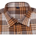thumbnail image 2 of Men's Casual Button Down Flannel Shirt Plaid, 2 of 7