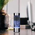 thumbnail image 2 of HAHDAXIA Hydrogen Water Bottle,Hydrogen Water Bottle Generator,Hydrogen Water Machine,H2 Life Hydrogen Water Bottle,Hydrogen Ionizer Water Bottle,Hydrogen Water Maker Bottle Glass (Sliver), 2 of 7