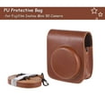 thumbnail image 2 of Vintage PU Protective Camera Case Bag Pouch Cover Protector w/ Strap for Fujifilm Instax Mini 90 Instant Film Camera, 2 of 7