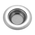 thumbnail image 2 of Stainless Steel Kitchen Sink Strainer 4.5" Wide | 2pc Set | Anti-Clog Food Trap, Fits Standard Drains & Garbage Disposal, Safety Edge, Easy Clean, Durable Metal Filter, Efficient Debris Catcher, 2 of 9