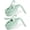 Green, variant on GOSCHE Mason Jar Pour Spout Lid Flip Cap Airtight Wide Mouth Mason Jar Lids with Handle for Drinking Leak Proof 2 Pack