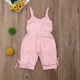 thumbnail image 3 of Bmnmsl Girl Dungarees Bib Pants Romper Overalls Outfit, 3 of 4