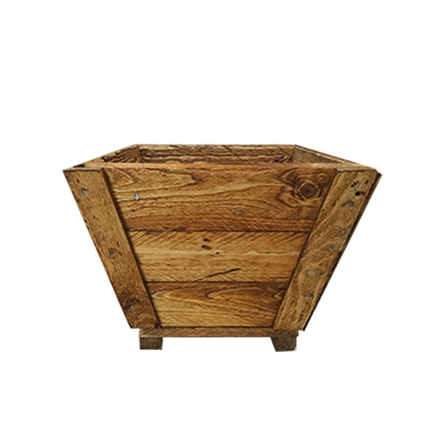 Maceta de madera Hanlob tipo Jardinera Cono Chico