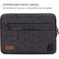 thumbnail image 3 of DOMISO 17 Inch Multi-Functional Laptop Sleeve Business Briefcase Messenger Bag with USB Charging Port for 17-17.3", 3 of 5