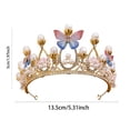 thumbnail image 2 of WIFKLSIIPG Stunning Rhinestone Hairband for New Brides Birthdays And, 2 of 5