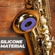 thumbnail image 2 of Saxofón mudo anillo profesional Alto silicona amortiguador mudo para saxofón, 2 of 8